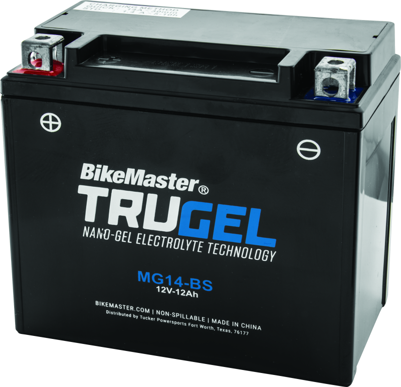 BikeMaster TruGel Battery - MG14-BS