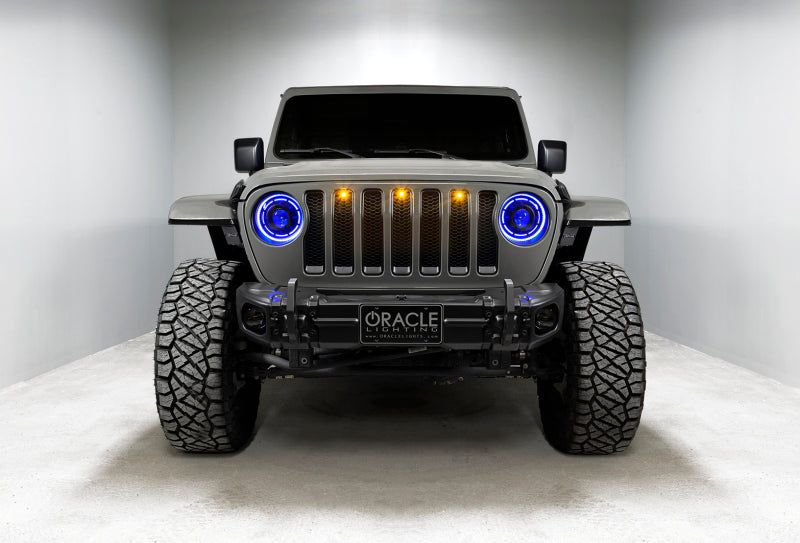 Oracle Oculus Bi-LED Projector Headlights for Jeep JL/Gladiator JT - w/ Simple Controller