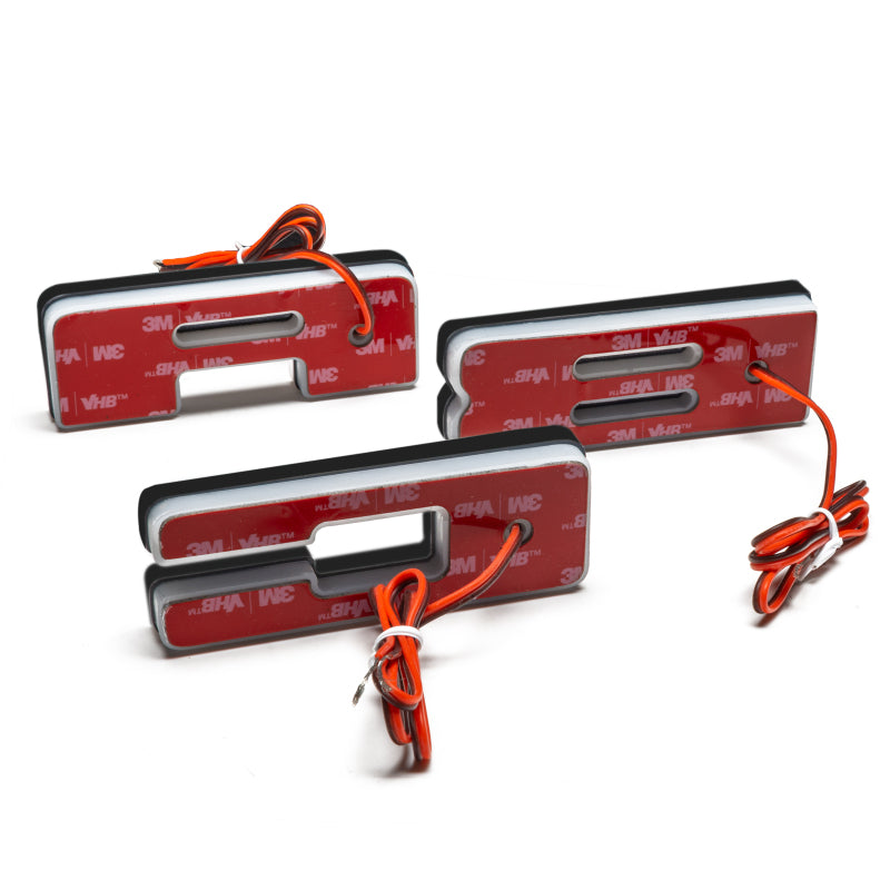 ORACLE Lighting Universal Illuminated LED Letter Badges - Matte Blk Surface Finish - H