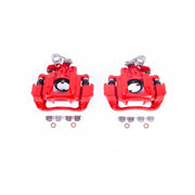 Power Stop 2009 Ford Flex Rear Red Calipers w/Brackets - Pair