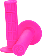 ProTaper 1/2 Waffle Grips - Neon Pink