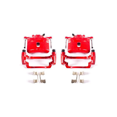 Power Stop 01-05 Acura EL Front Red Calipers w/Brackets - Pair
