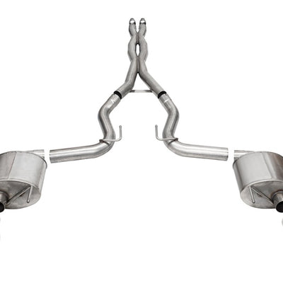 Corsa 24+ Ford MustangGT Sport Cat-Back Exhaust System 3.0in Dual Rear Exit w/4.5in Pro Series Tips
