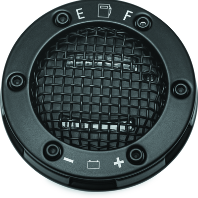 Kuryakyn Mesh LED Fuel & Battery Gauge Black