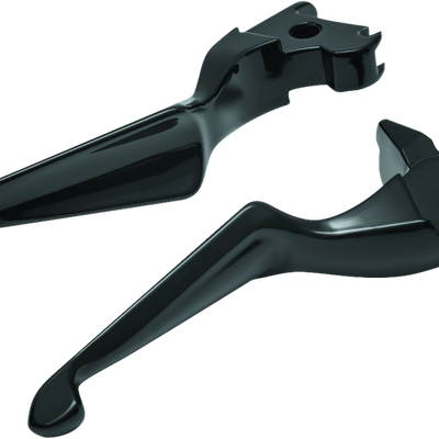Kuryakyn Boss Blades Lever Set 14-16 Touring Gloss Black