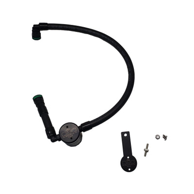 J&L 16-25 Dodge Durango / Jeep Grand Cherokee 3.6L Oil Separator 3.0 Passenger Side - Black Anod