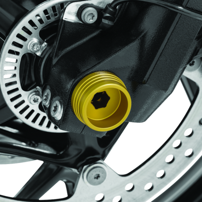 Kuryakyn Lodestar Front Axle Slider Gold