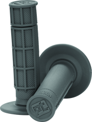 ProTaper Race Cut 1/2 Waffle Grips - Grey