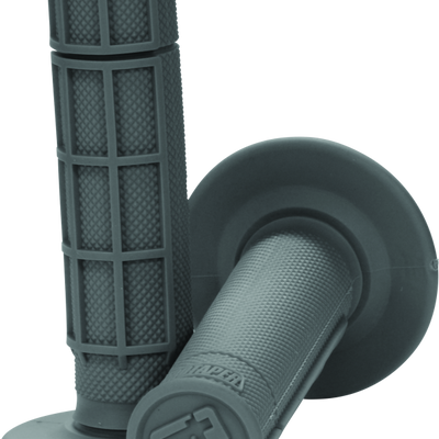 ProTaper Race Cut 1/2 Waffle Grips - Grey