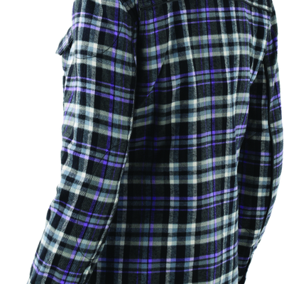 River Road Cameo Flannel Moto Shirt Womens - Small