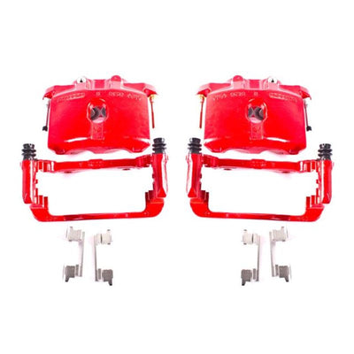 Power Stop 03-06 Cadillac Escalade Rear Red Calipers w/Brackets - Pair