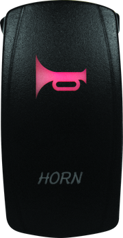 DragonFire Racing Lighted Switch Horn On/Off Red
