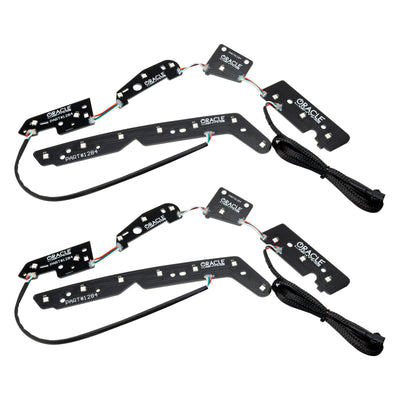 Oracle 1421 Jeep Grand Cherokee Dynamic Headlight DRL Upgrade Kit ColorSHIFT Dynamic