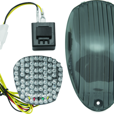 BikeMaster 02-03 Kawasaki VN1500 Vulcan Mean Streak Integrated Tail Light