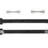 UMI 91-96 GM B-Body Boxed Extended Length Lower Control Arms - Black