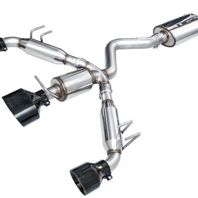 AWE Tuning 2023+ Toyota GR Corolla Touring Edition Exhaust - Diamond Black Tips