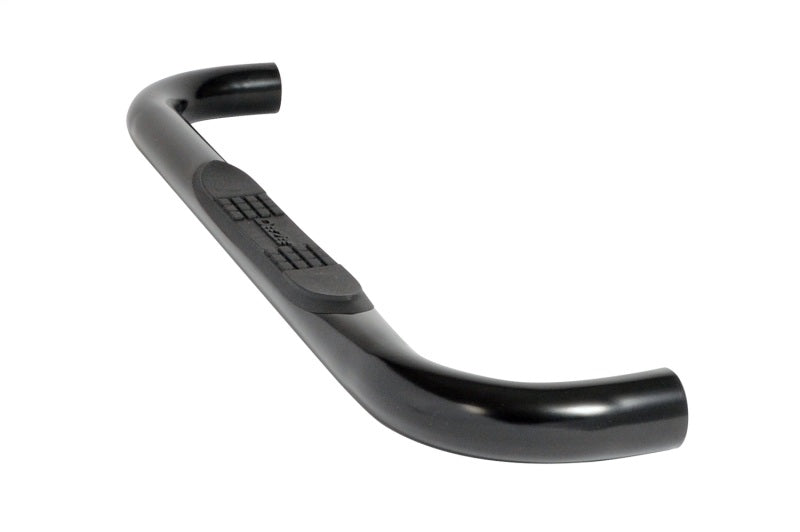 Dee Zee 99-16 Ford SuperDuty Tubes - 3In Round Black Steel RegCab