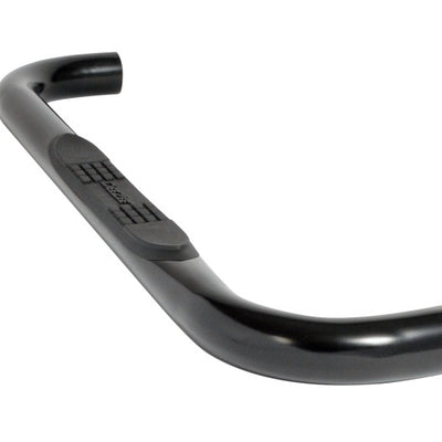 Deezee 99-16 Ford SuperDuty Tubes - 3In Round Black Steel RegCab