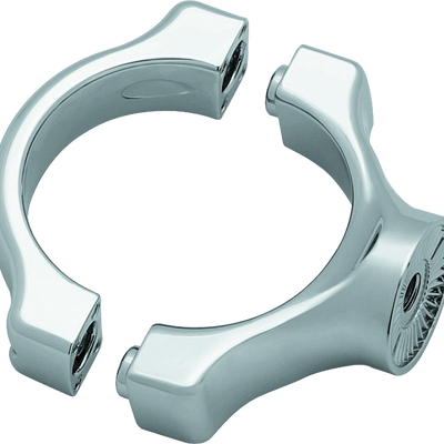 Kuryakyn Side Mount License Plate Holder Clamp 14-Up Yamaha Bolt Chrome