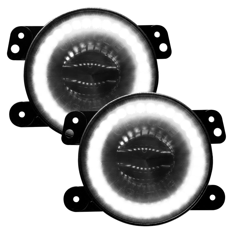 Oracle Jeep Wrangler JK/JL/JT High Performance W LED Fog Lights - w/o Controller