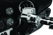 Kuryakyn Handlebar Control Dress Up Kit Chrome