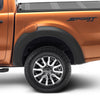 Bushwacker 19-23 Ford Ranger 5ft. Bed Extend-A-Fender Style Flares 2pc - Black