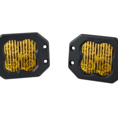 Diode Dynamics SS3 Sport ABL - Yellow Driving Flush (Pair)