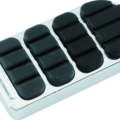 Kuryakyn ISO Longhorn Brake Pedal Pad Chrome