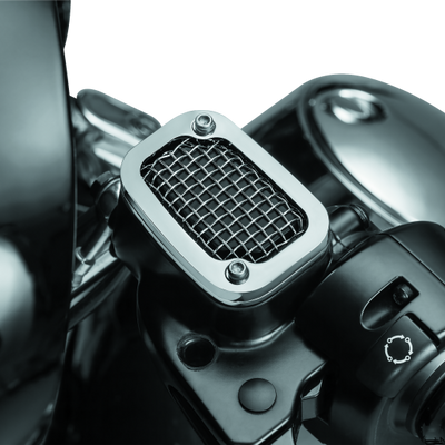 Kuryakyn Mesh Master Cylinder Cover Clutch Chrome