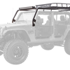 Body Armor 4x4 07-18 Jeep Wrangler JK 4 Door Cargo Roof Rack Box 2 Of 2