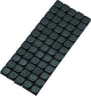 BikeMaster Square Wheel Weights Adhesive 1/4oz - Black