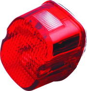 Bikers Choice 99-03 Big Twin & XL Red Laydown Taillight With Top License Light