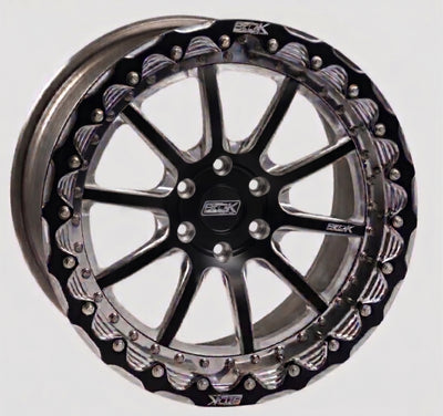 Belak 17x10.5 / 8.25in BS / 6x135mm BP / Low Pad / Series 4 - Single Beadlock Wheel w/ Billet Lip