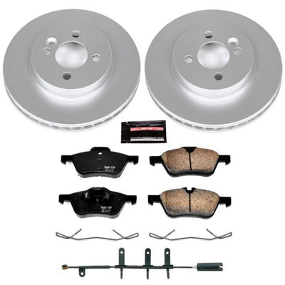 Power Stop 07-08 Mini Cooper Front Z23 Evolution Sport Coated Brake Kit