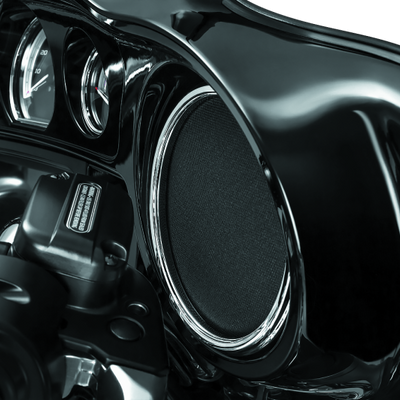 Kuryakyn Corona Speaker Grills Chrome