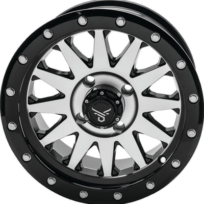 QuadBoss Wagon 14X7 - 5+2 - 4/110 - Black Machined