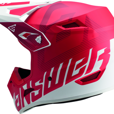 Answer AR1 V2 Bold Helmet Red/White - XS
