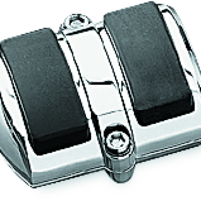 Kuryakyn Brake Pedal Cover 3in Wide Chrome