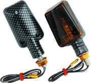 BikeMaster Universal Ministalk Marker Light - Carbon/Smoke