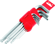 BikeMaster 9-pc Ball End Short Wrench Set - Metric