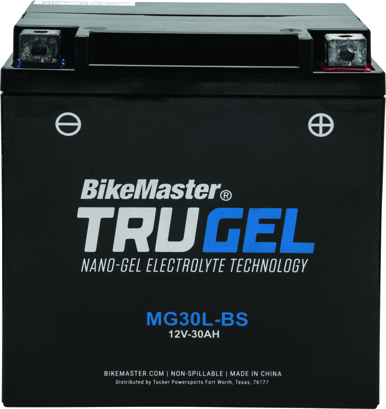 BikeMaster TruGel Battery - MG30L-BS