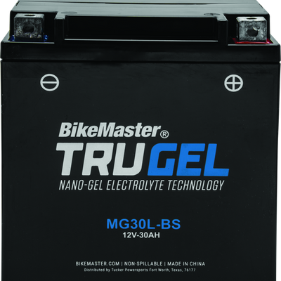 BikeMaster TruGel Battery - MG30L-BS