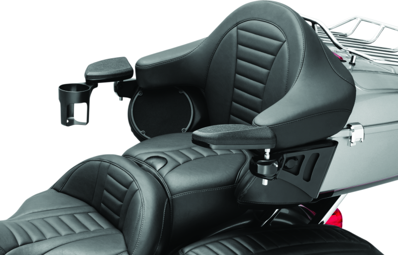 Kuryakyn Passenger Armrests 14-23 Touring & Tri Glide Black