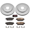 Power Stop 04-09 Cadillac SRX Rear Z17 Evolution Geomet Coated Brake Kit