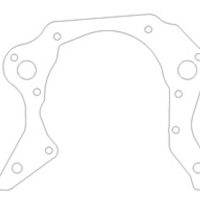 Cometic Ford Windsor .020in Rubber Coated Steel Timing Cover Gasket - SVO