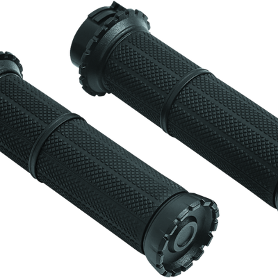 Kuryakyn Riot Grips Dual Cable Satin Black