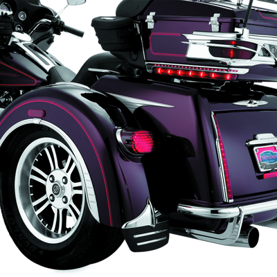 Kuryakyn Rear Bumper Accents For Trikes Chrome