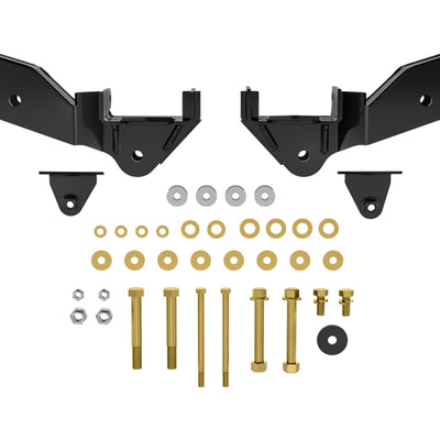ICON 23-24 Ford F-250/F-350 SuperDuty 4WD 4-Link Frame Bracket Kit
