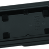 Kuryakyn Nova Side Mount License Plate Frame Gloss Black
