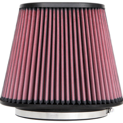 K&N Universal Clamp-On Air Filter 7in x 5-3/16in Flange 10in x 6-1/4in B 6-3/4in x 4-1/2in T 8in H